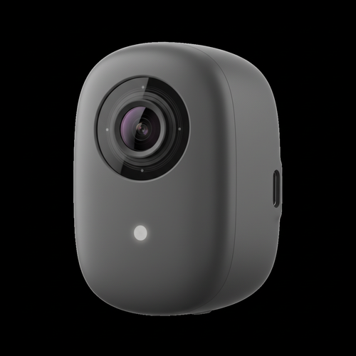 Axion Home Cam – close-up product detail on dark background